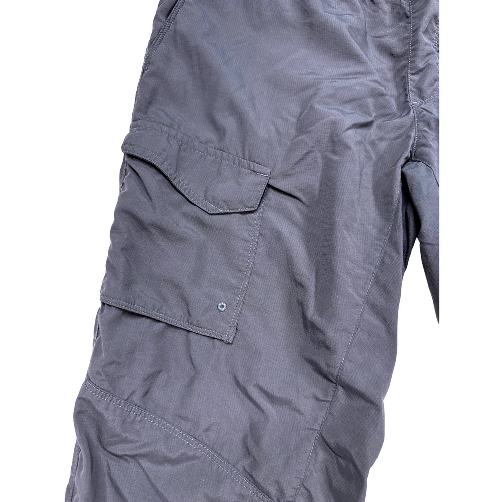 Columbia Cargo Jogger Pants Womens L Gray Excellent Hiking Nylon Ripstop - Picture 4 of 8